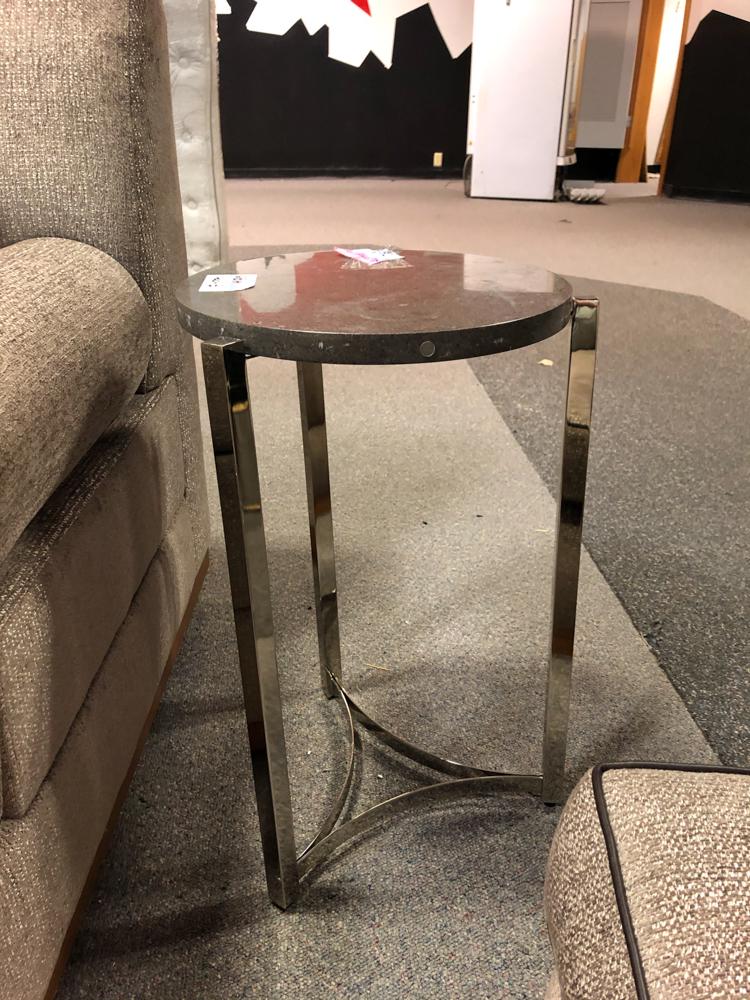 Stone top side table (1 of 1)