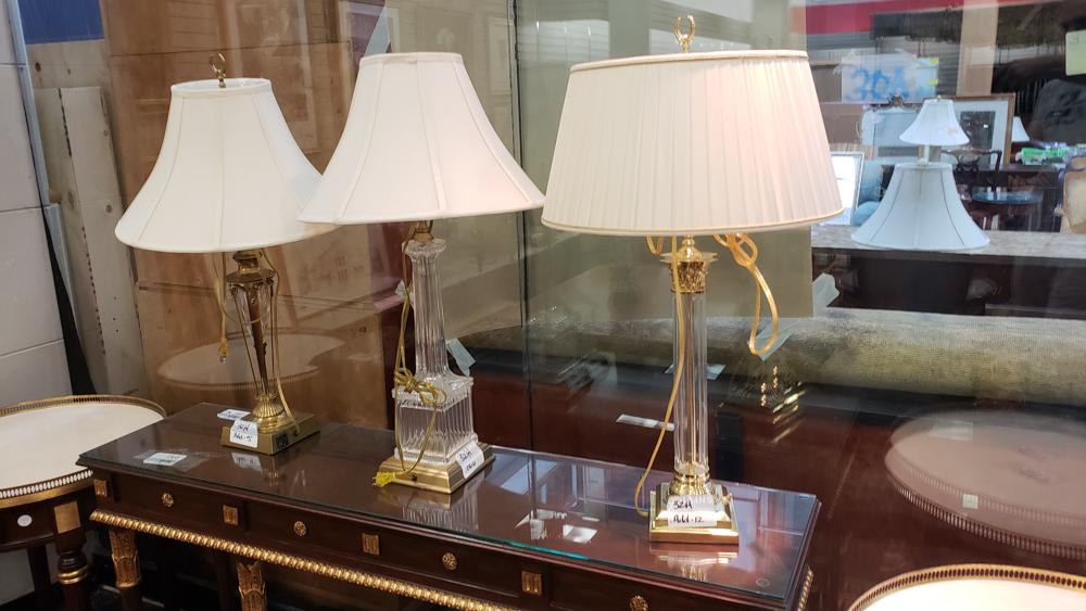 Crystal lamp together with 2 lamps (1 of 1)