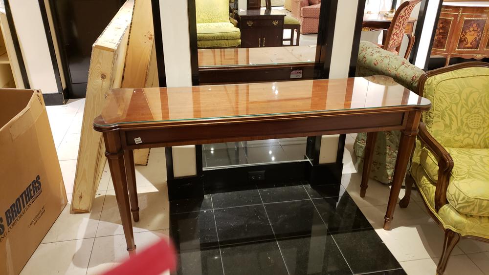 French Regency style console table, 30x59x18" (1 of 1)