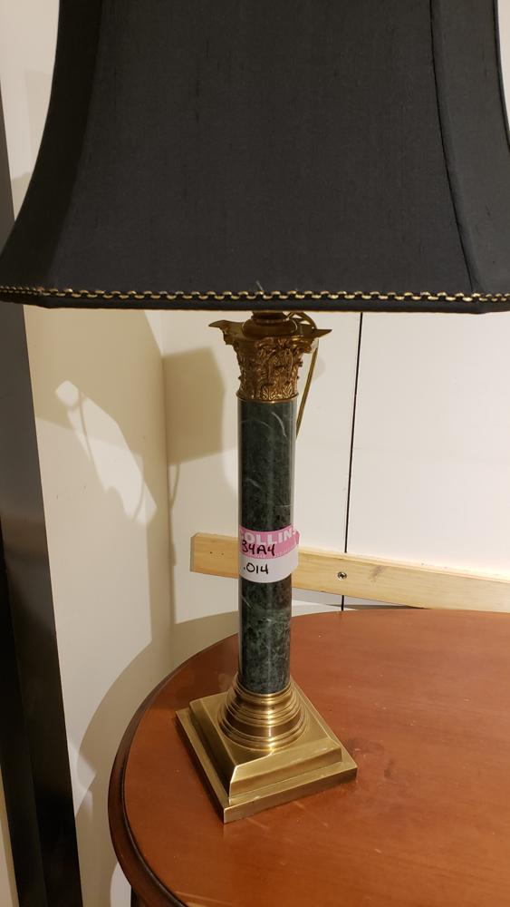 pair of brass lamps (1 of 1)