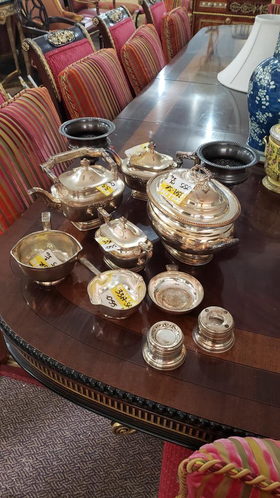 11 pieces silver-plate (1 of 1)