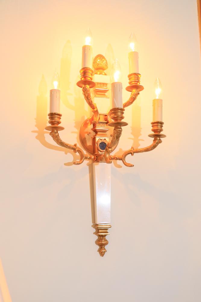 4 sconces, marble (1 of 1)