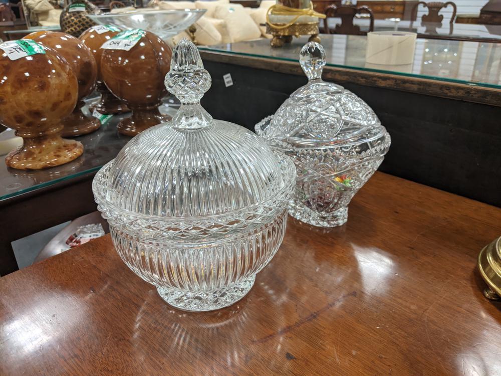 2 Crystal candy jars (1 of 1)