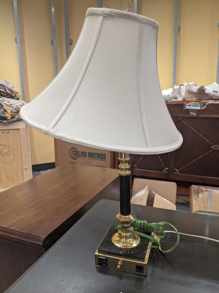 Pair of Brass Lamps (1 of 1)