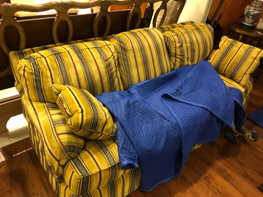 Blue Upholstery, Sofa Labeled Pearson (1 of 1)