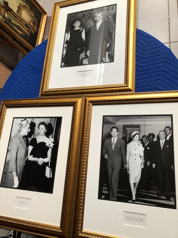 Lot of 4 photographs of royals; Shah of Iran, Prince (1 of 1)