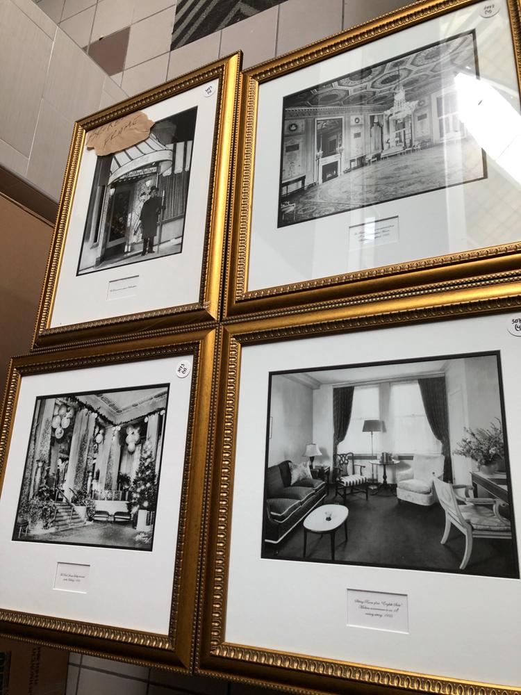 Lot of 4 photographs of interiors; German inspired (1 of 1)