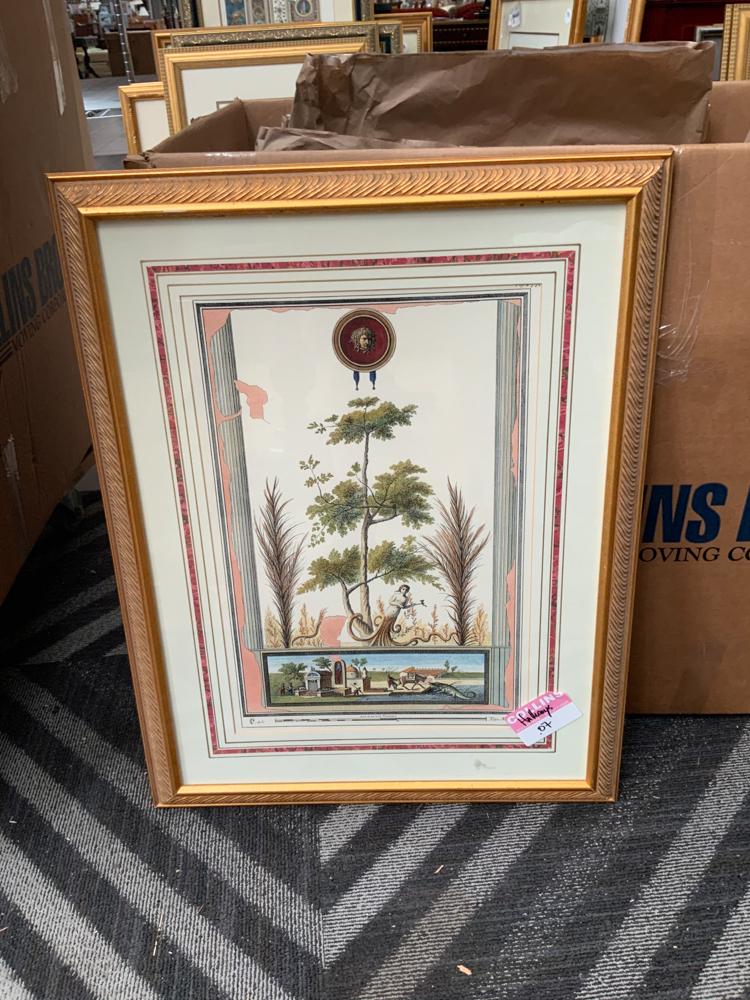 Large framed print of mythogical occurrence (1 of 1)