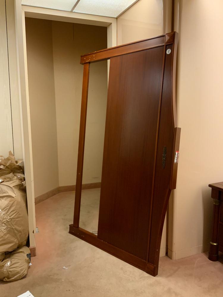 Empire headboard king size: 30th Floors Waldorf Towers Suites: Empire headboard king size