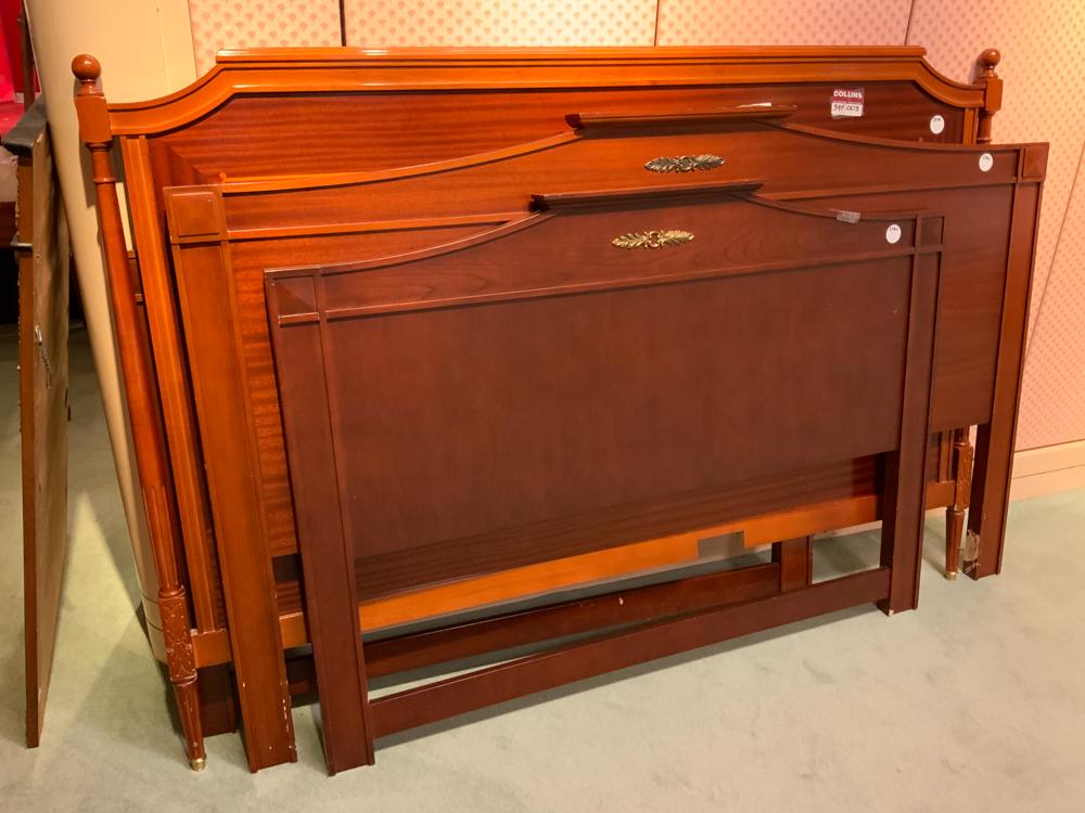 Lot of 3 headboards assorted sizes: 30th Floors Waldorf Towers Suites: Lot of 3 headboards assorted sizes