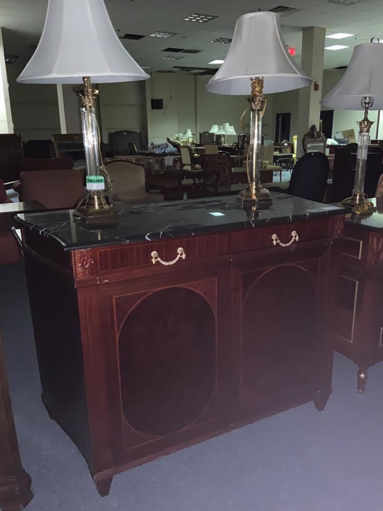 Regency style two door cabinet with mini bar and 3 (1 of 1)