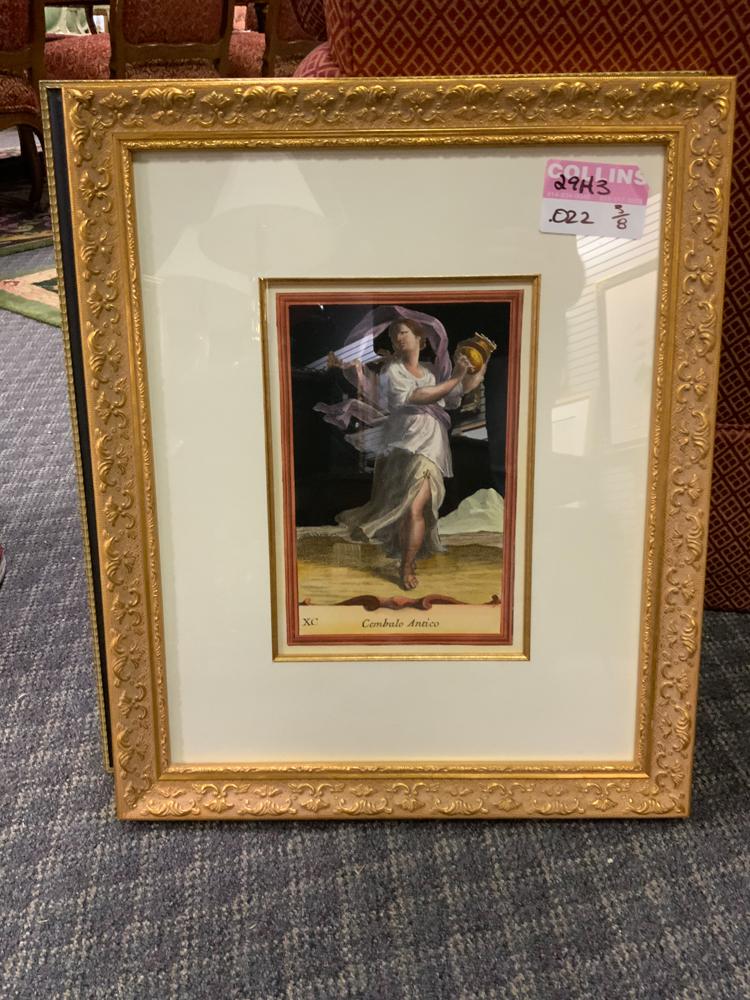 Pair of framed old master prints (1 of 1)