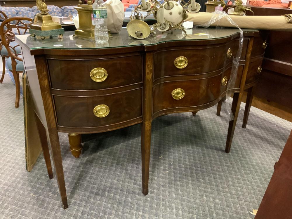 Lot of 2 Chippendale style sideboard (1 of 1)