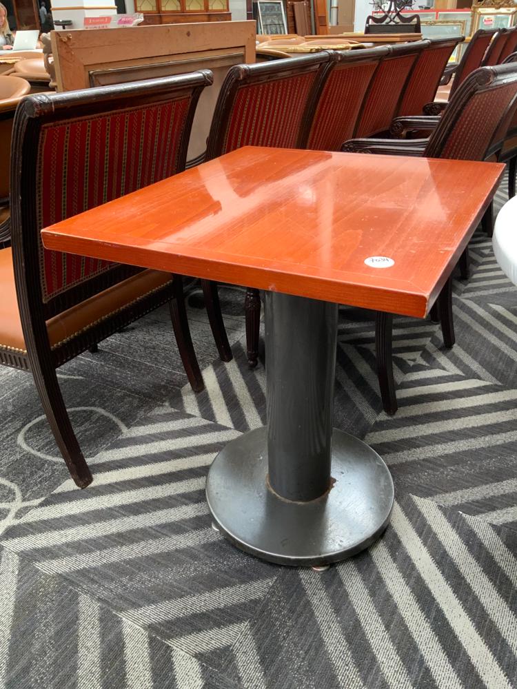 Wood top cafe table, 24x30 (1 of 1)