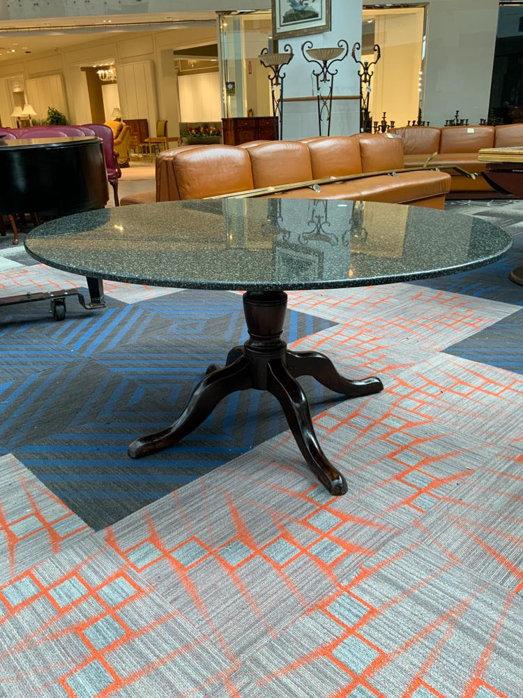 5ft round granite dinette table (1 of 1)