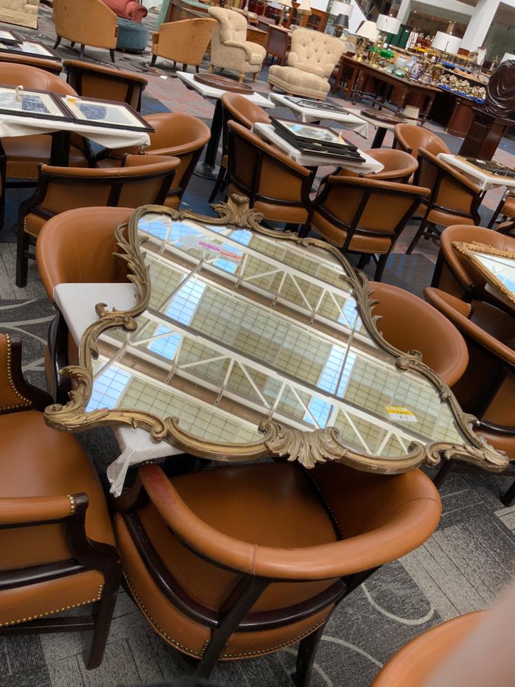 Lot of 3 gilt mirrors (1 of 1)