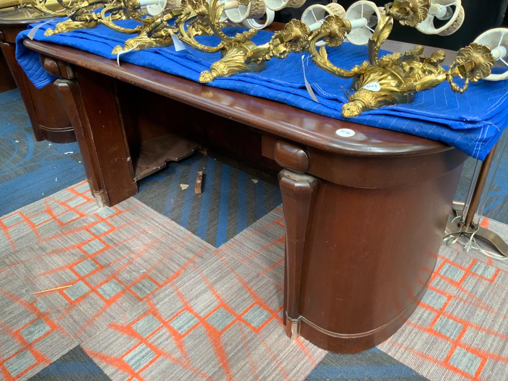 Pair of Waldorf Astoria lobby desks custom made as-is (1 of 1)