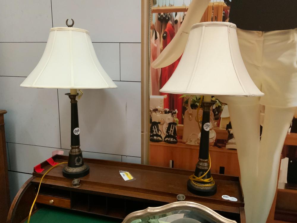 Pair of French Classical Lamps (1 of 1)