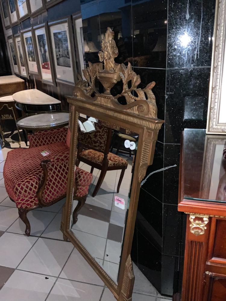 French Style Beveled Glass Mirror (1 of 1)