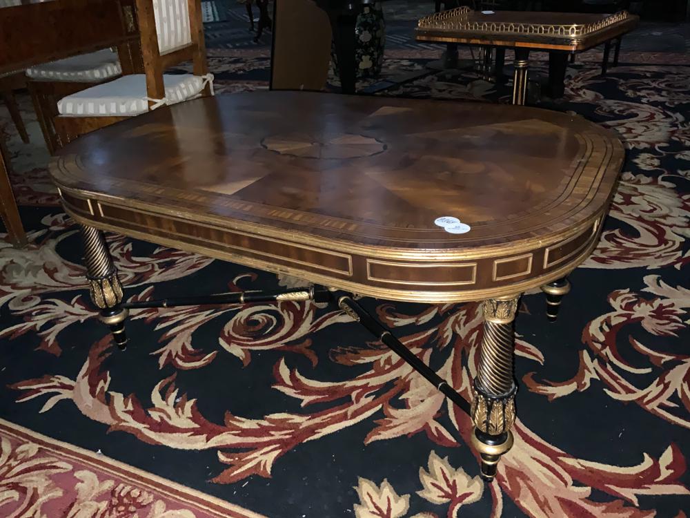 English Regency Style Inlaid Center Table (1 of 1)
