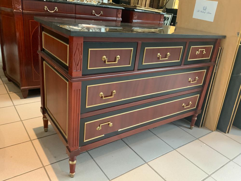 Pair of Regency Style Marble Top Chests (1 of 1)