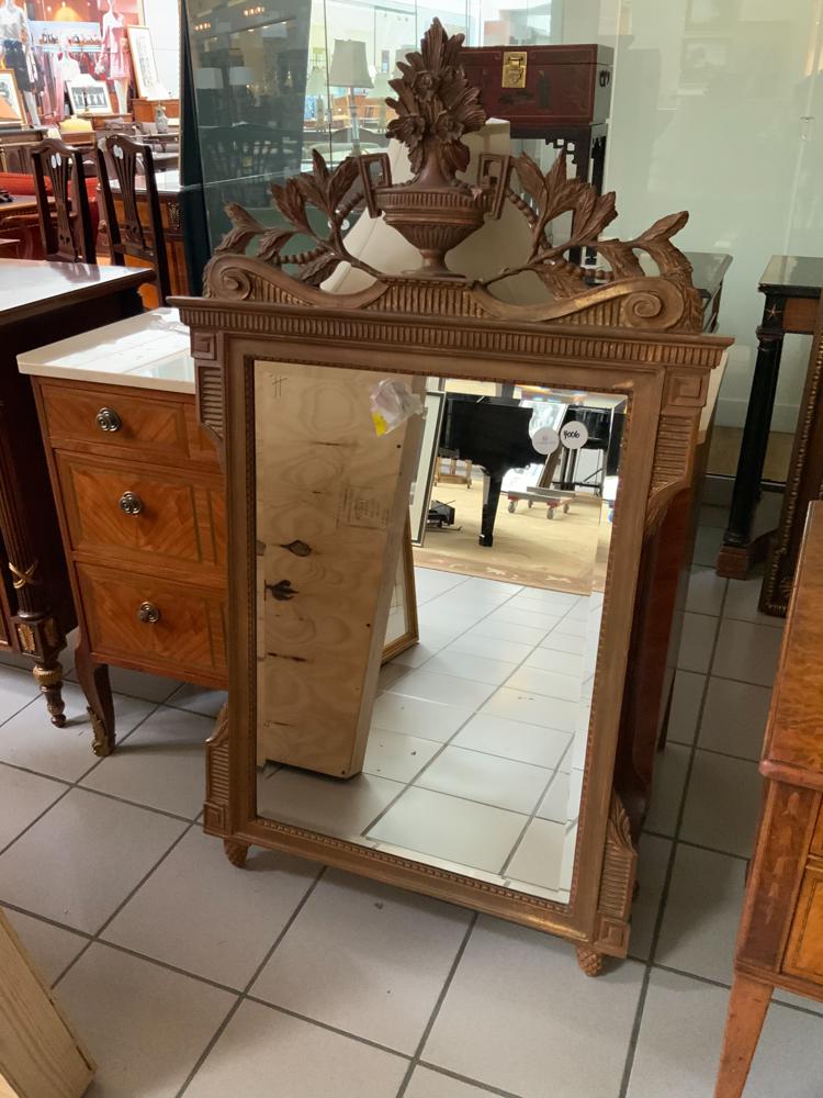 French Style Beveled Glass Mirror (1 of 1)