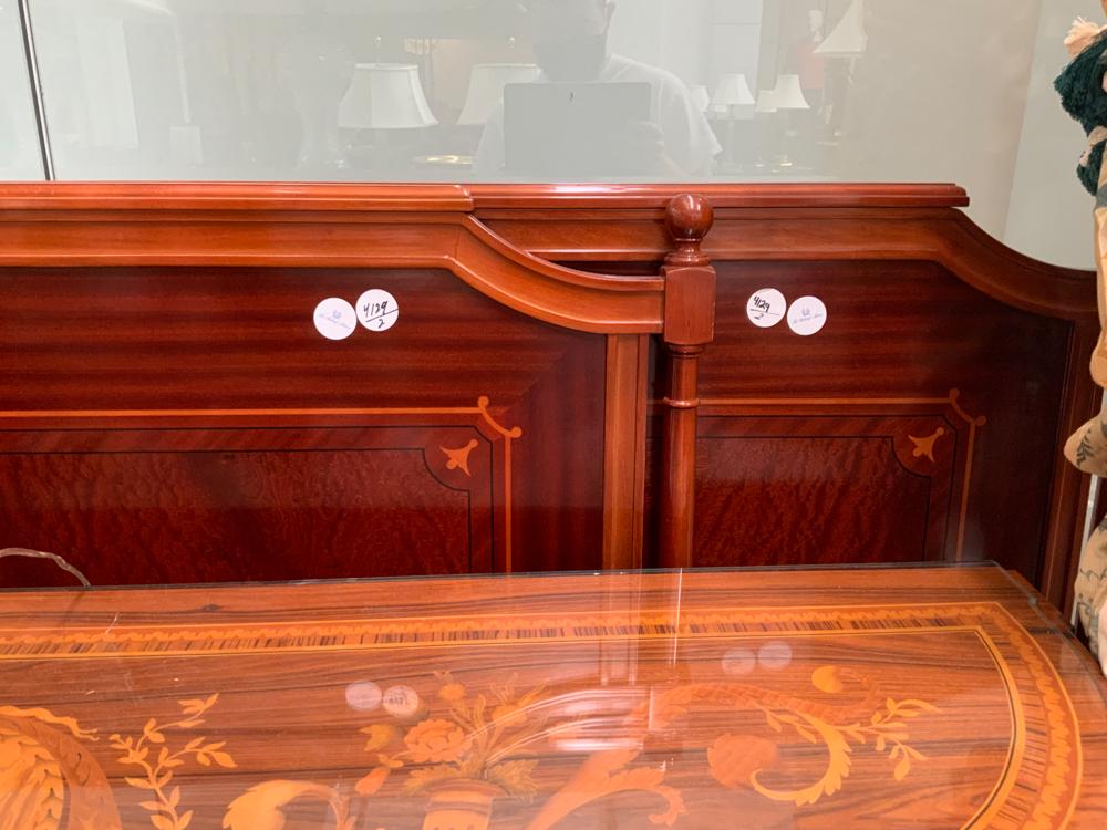 Two Regency Style Mahogany Headboards (1 of 1)