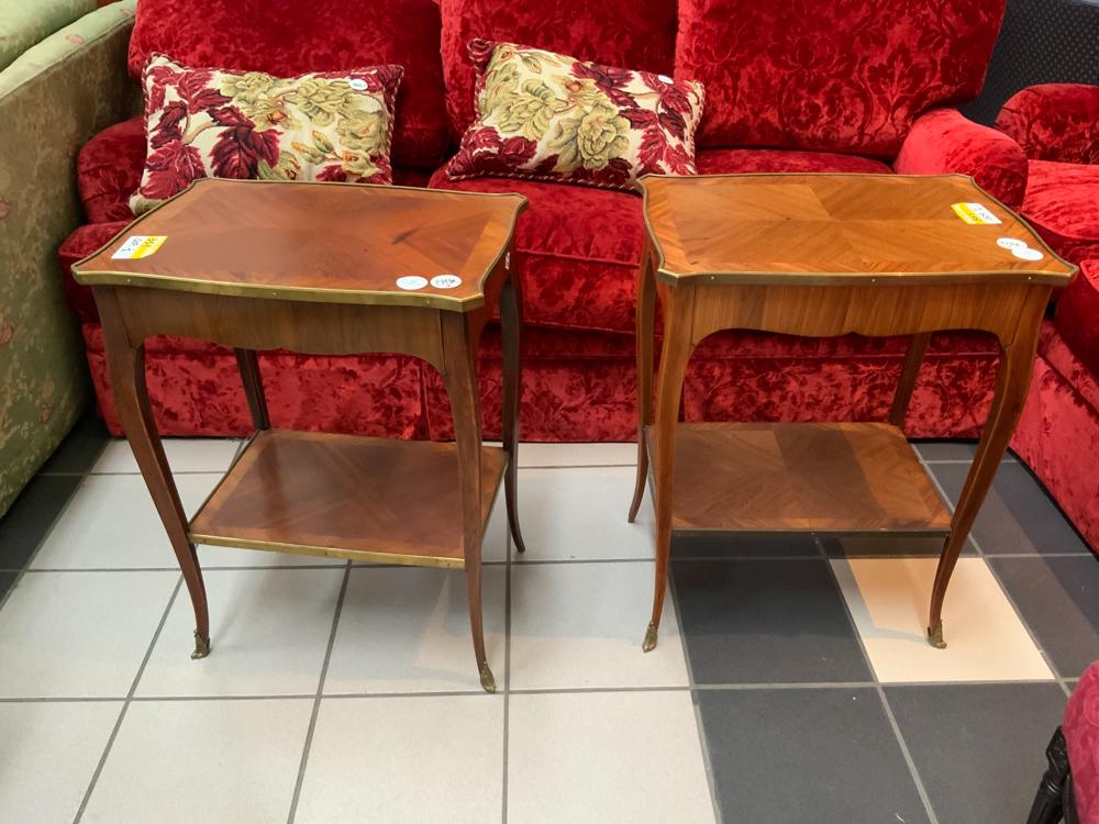 Pair of Antique French Occasional Tables (1 of 1)