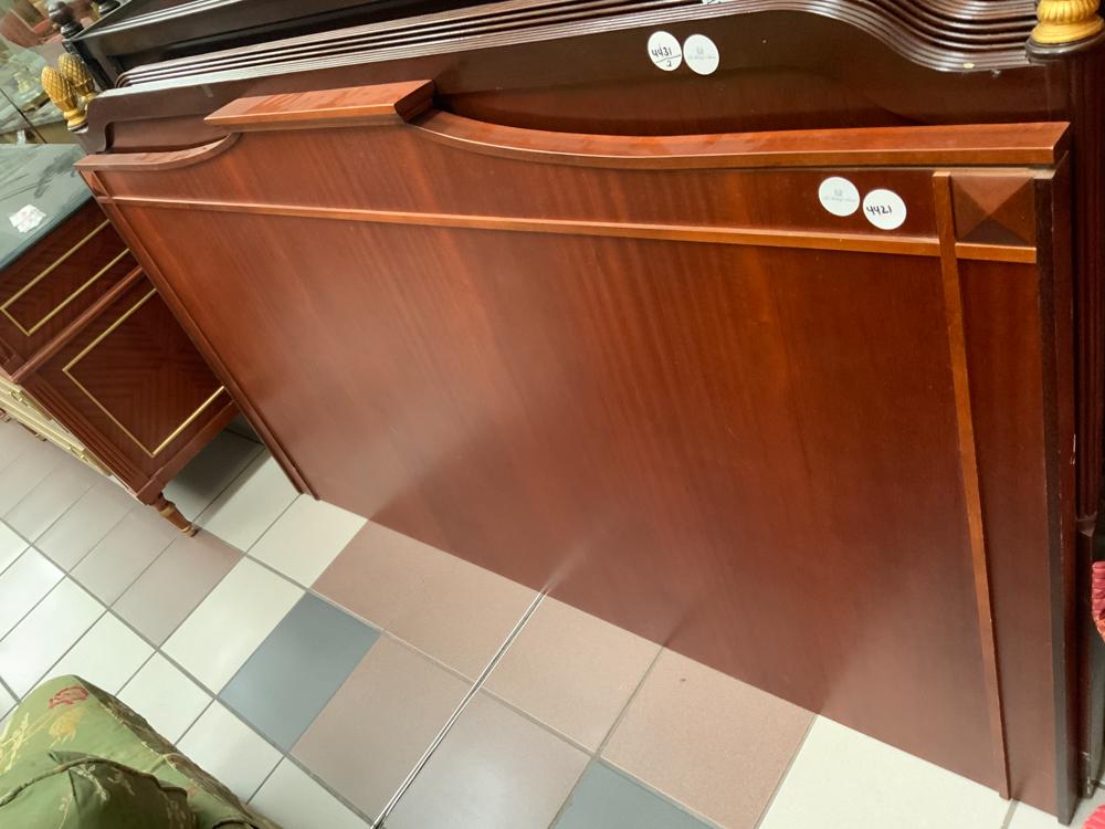 Regency Style Mahogany King Size Headboard (1 of 1)