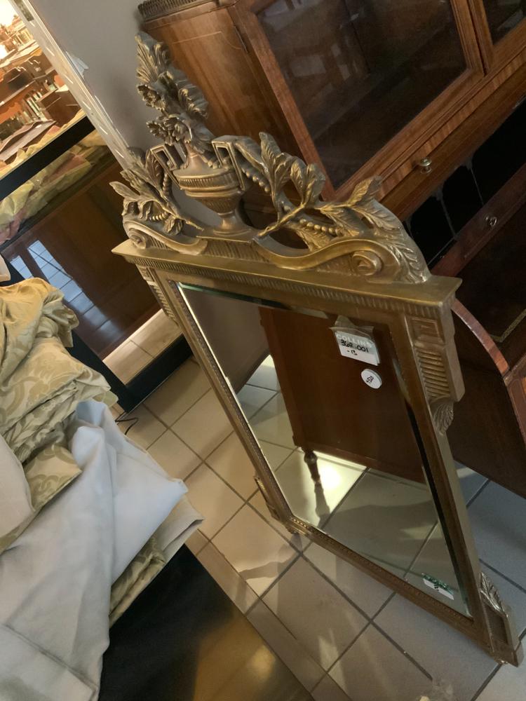 Continental Style Gold Mirror (1 of 1)