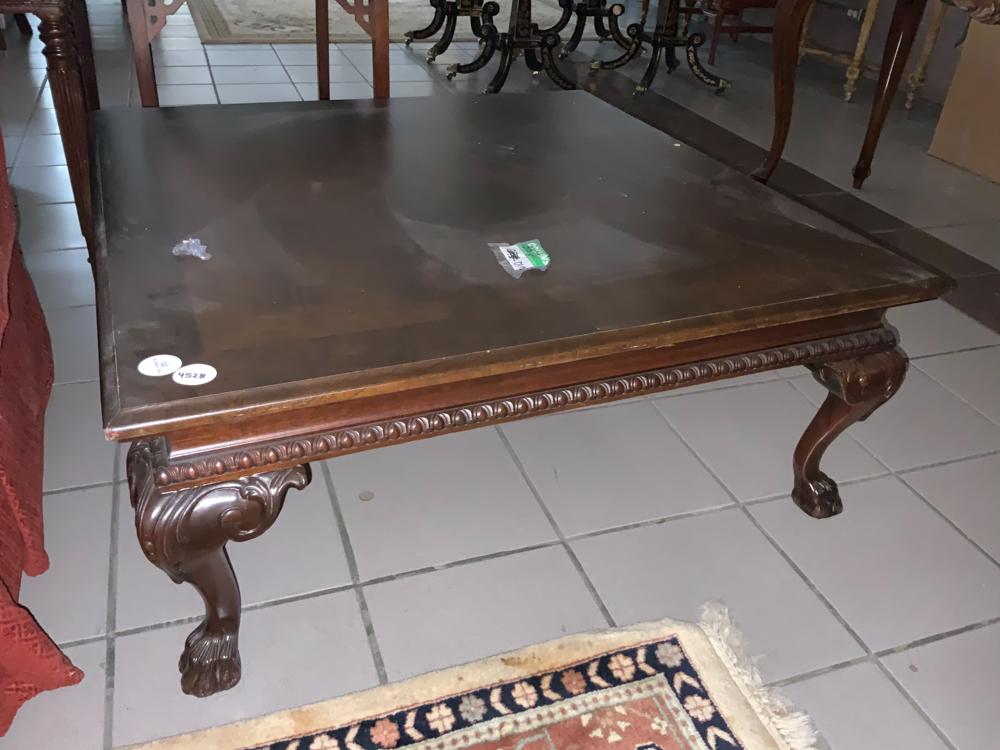 Chippendale Style Mahogany Center Table (1 of 1)