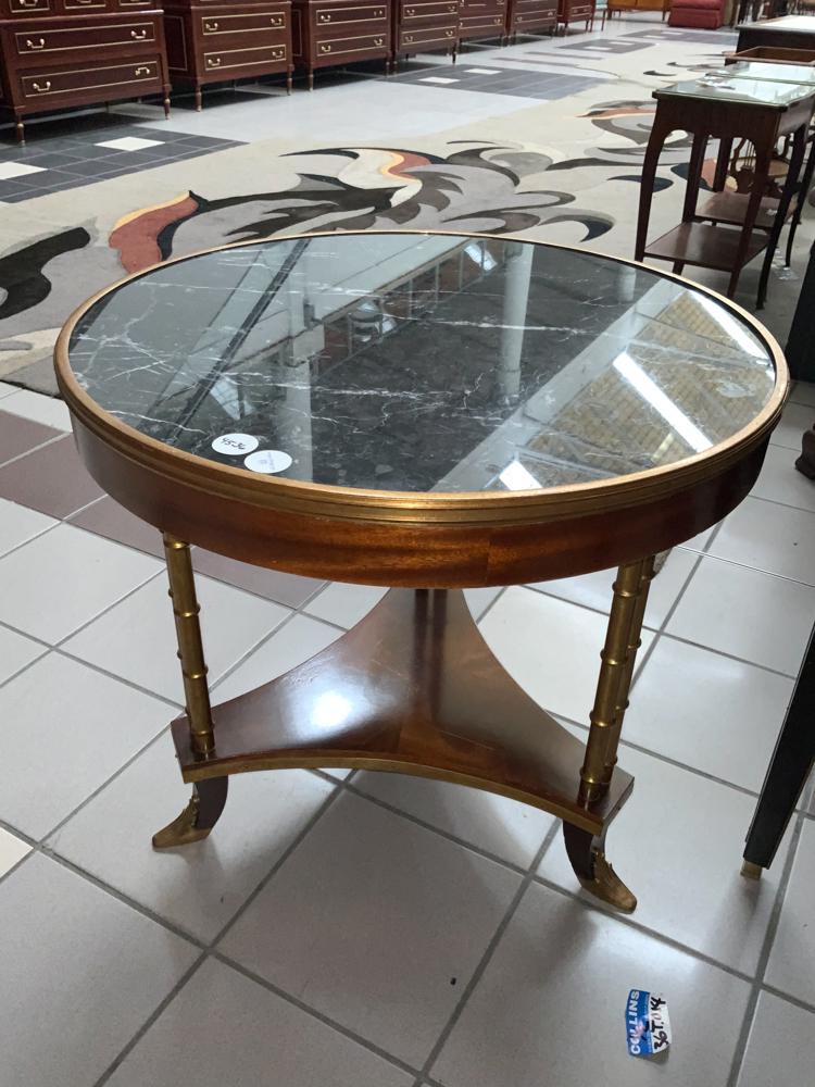 French Directoire Style Marble Top Table (1 of 1)
