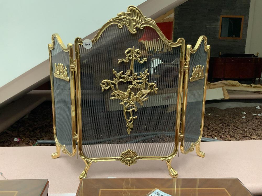 Brass Fire Screen (1 of 1)