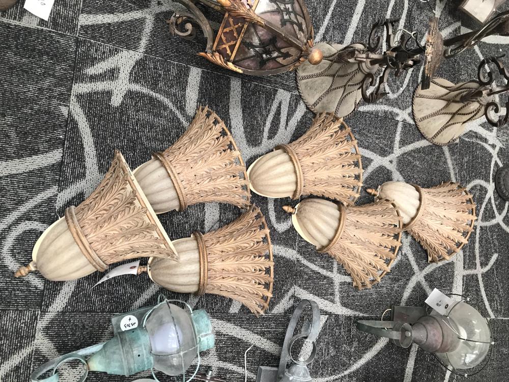Set of 6 Wall Sconces: Set of 6 Wall Sconces