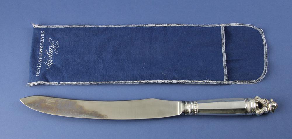 Georg Jensen Sterling Carving Knife (1 of 8)