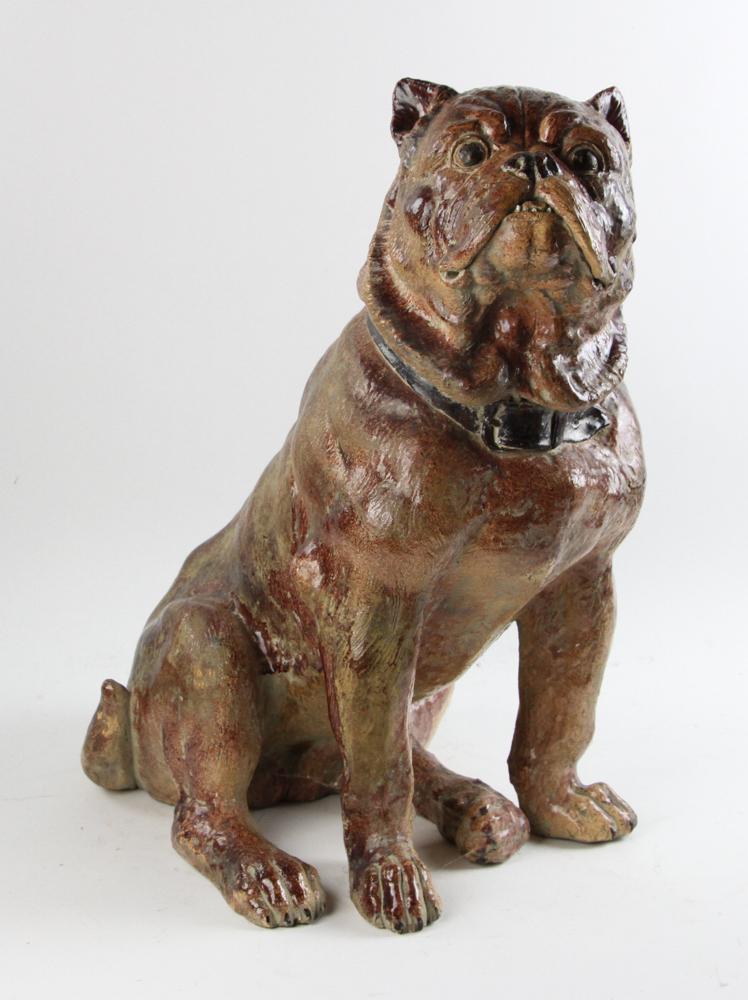 Ceramic Bulldog Figure (1 of 9)
