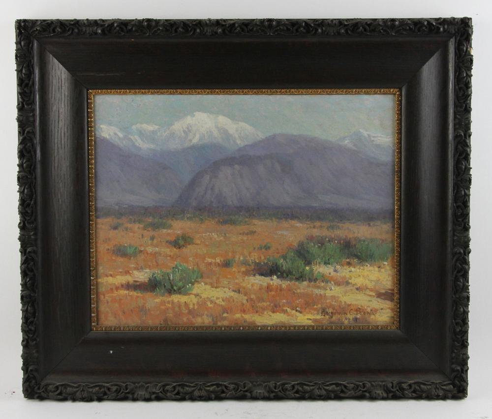 Benjamin Chambers Brown, Oil on Canvas, Mountain View (1 of 6)