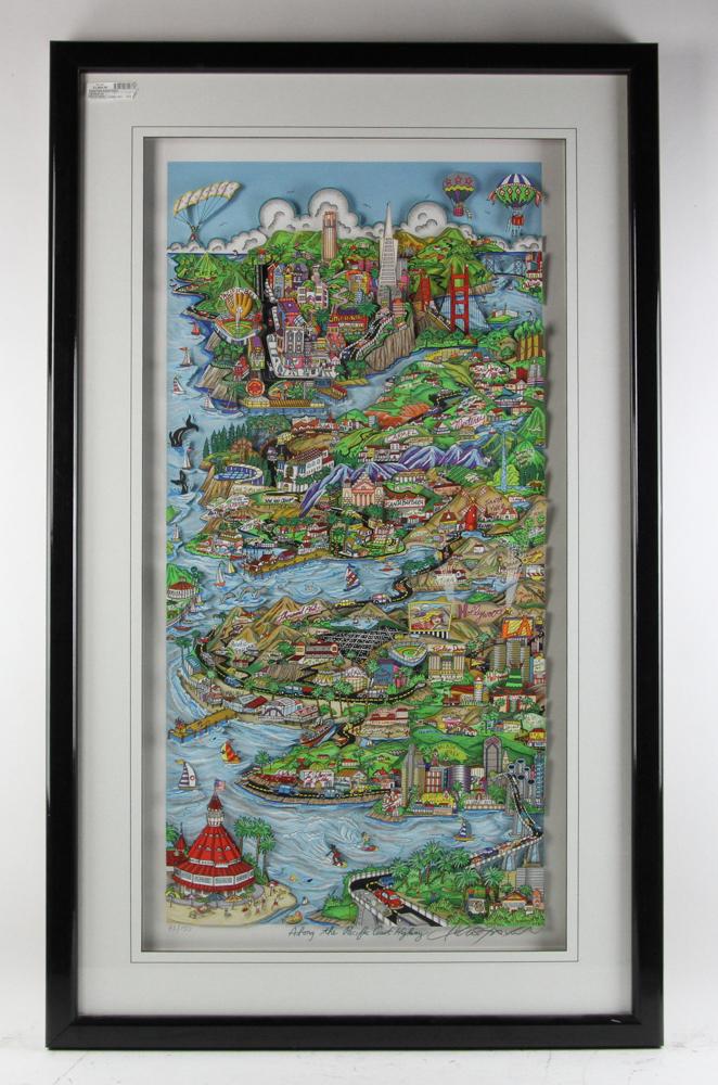 Charles Fazzino Along the Pacific Coast (1 of 19)