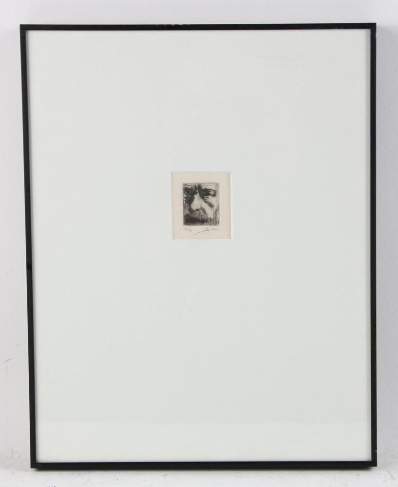Gary Hansmann, Intaglio Etching, Monet at 86 (1 of 10)