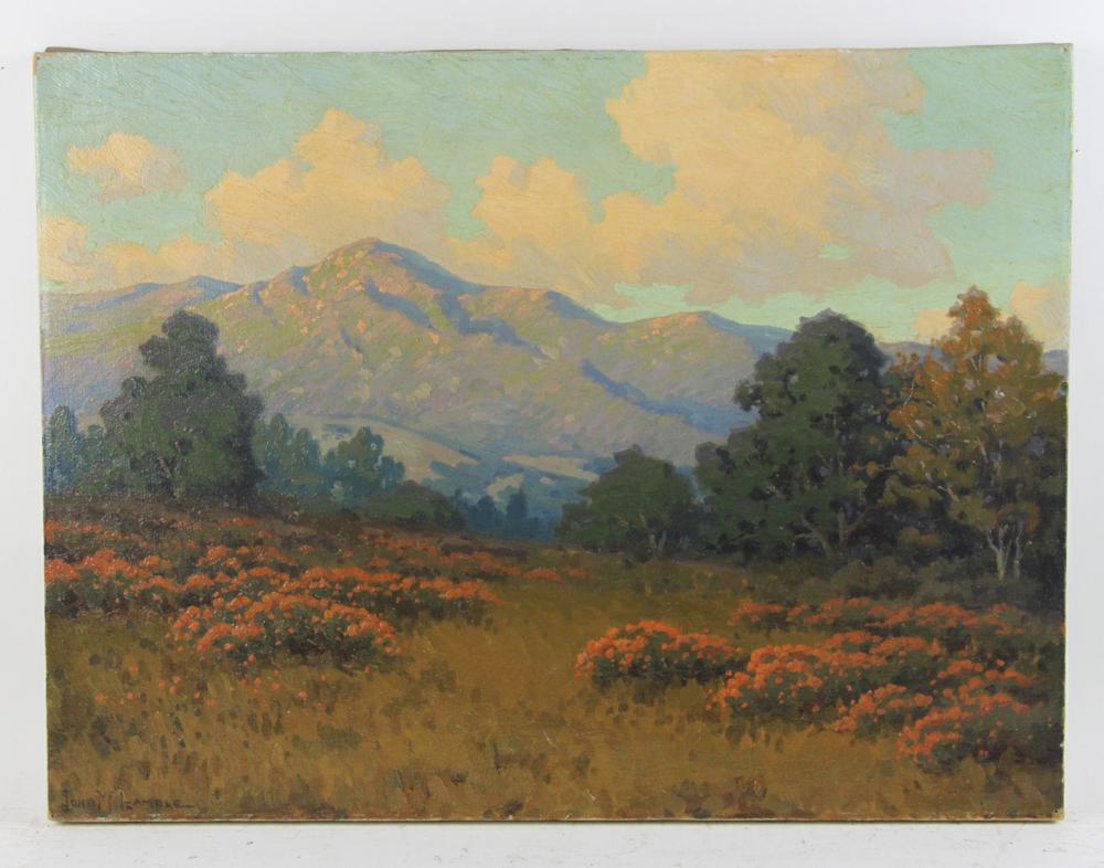 John Marshall Gamble Landscape Oil on Canvas (1 of 11)