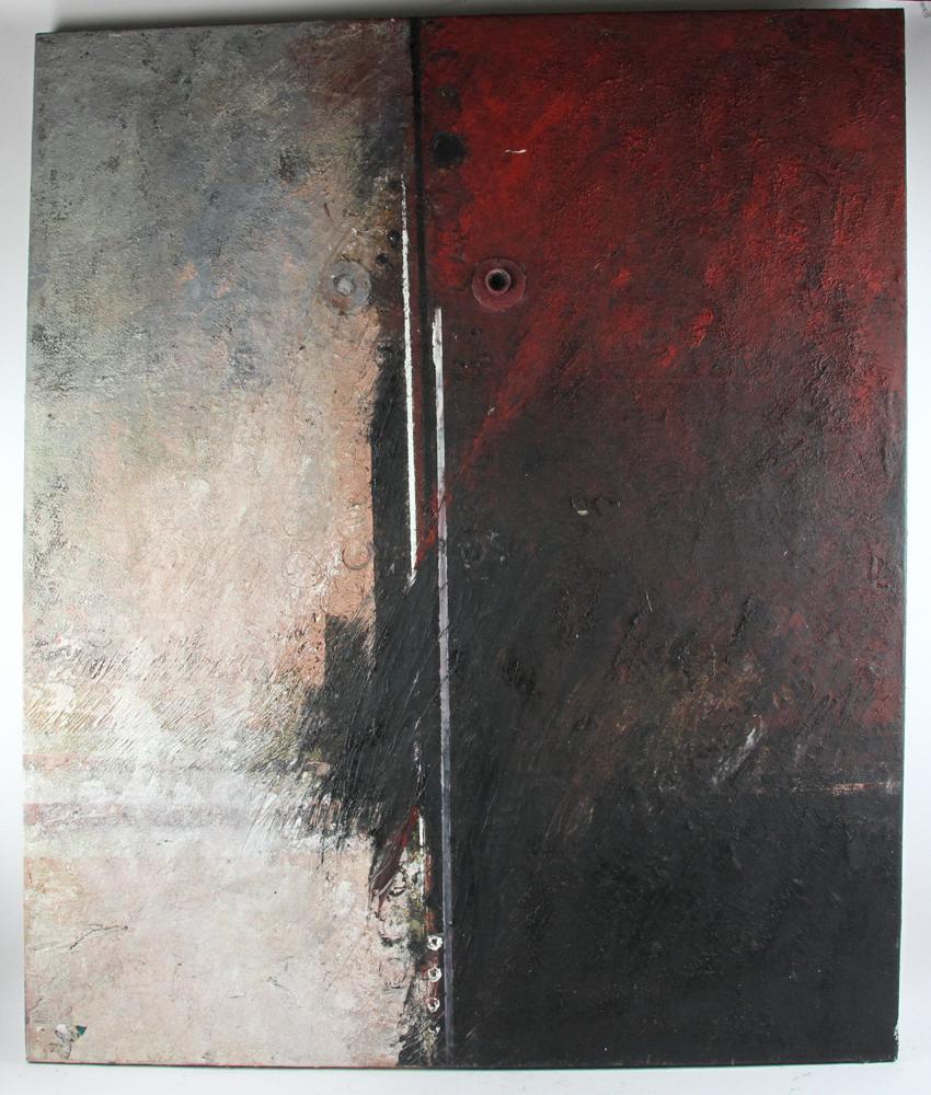 20th C Abstract Oil on Canvas (1 of 7)