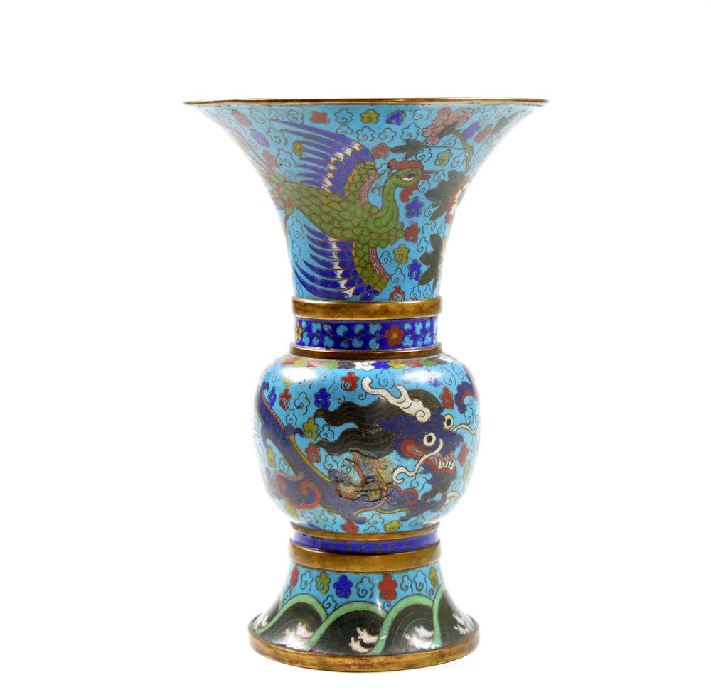 Chinese Cloisonne Vase (1 of 9)