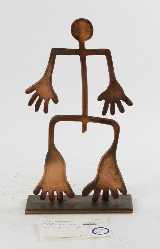Howard Sice, Copper and Metal Sculpture, Man (1 of 9)