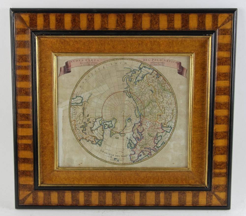 Colored Engraving Of Northern Hemisphere (1 of 11)