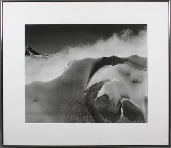 20th Century C. Bradford Washburn Silver Print: 20th Century C. Bradford Washburn silver print #4481-3008 "The Doldenhorn Swiss Alps", pencil signed and numbered, 17 1/2" x 21 3/4" (sight), in frame 26 1/4" x 30 1/4". Good condition; not laid down.