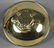1255: Mid 20th C. Solid Brass Ship's Bulkhead Light - 2