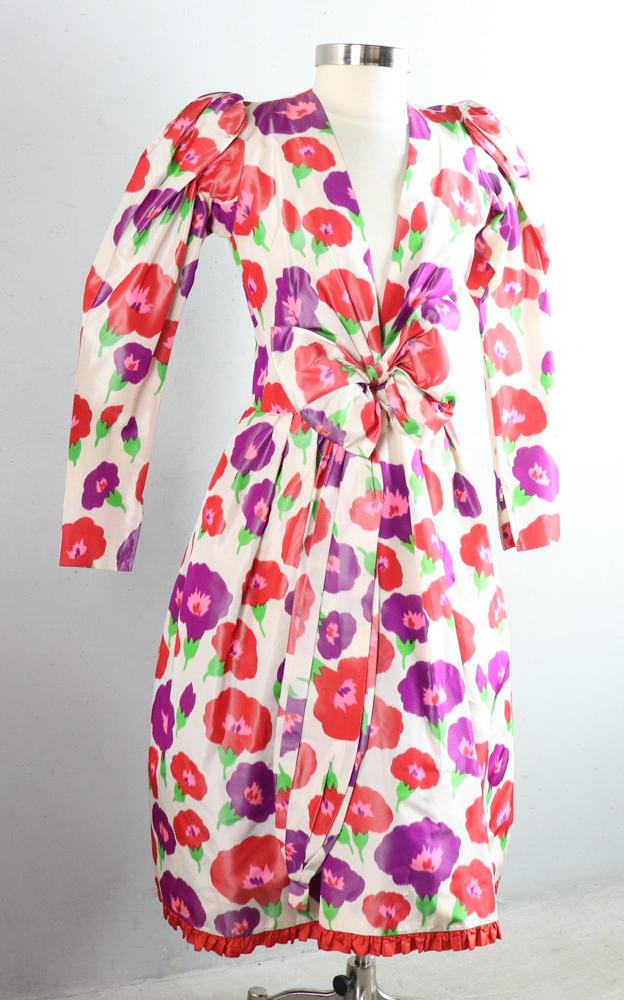 Yves Saint Laurent Floral Dress (1 of 3)