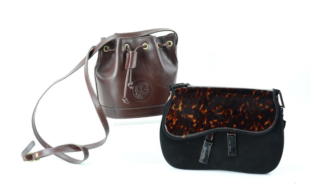 Fendi Bucket Bag, Stuart Weitzman Saddle Bag (1 of 4)