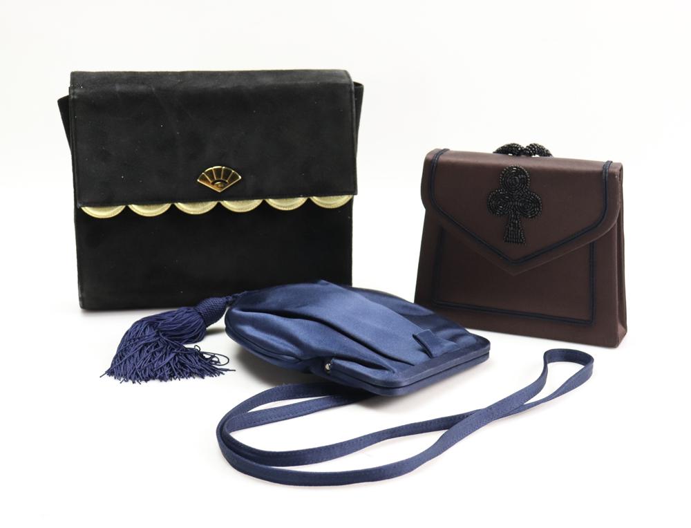 Lagerfeld, Armani, Pellegrino Evening Bags (1 of 3)