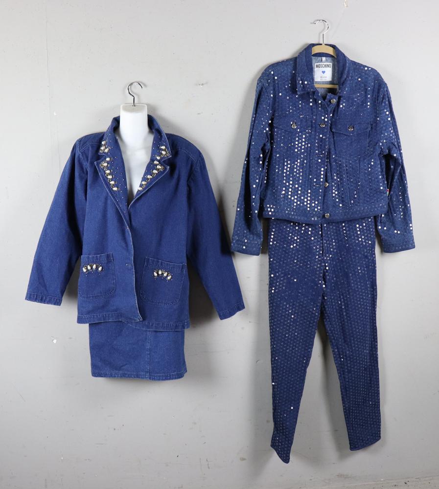 Norbert Nel Skirt Suit, Moschino Pant Suit (1 of 2)